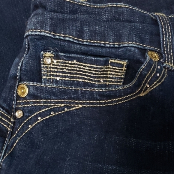 CHICO'S So Lifting Jeans Sz 0 30x26 Dark Wash EUC - Picture 5 of 16